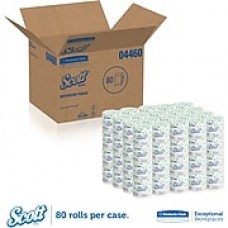 Scott® Bath Tissue Standard Roll, 550 Sheets/Roll, 80 Rolls/Case (04460)