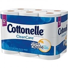 Kleenex® Cottonelle® Clean Care Toilet Paper, 1-Ply, 150 Sheets/Roll, 48 Rolls/Case (12456CT)