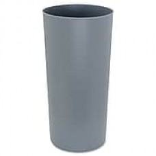 Rubbermaid® Commercial Rigid Liner With Rim For 8170-88, 8180-88, 8182-88 Containers, Gray, 22 gal