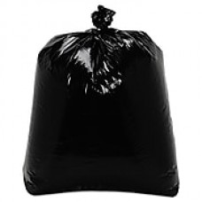 Trinity Packaging Low-Density Can Liners Trash Bags, 0.7 mil Thickness, Black, 16 gal, 500/Carton (TRN ML2432)