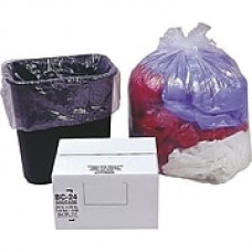 Webster Classic® Clear Trash Bags, .6 mil, 7-10 Gallon, 500/Carton