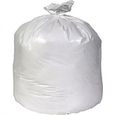 Brighton Professional, Trash Bags, 30-33 Gallon, 33x39, Low Density, 0.74 Mil, White, 150 CT