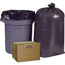 Brighton Professional, Trash Bags, 55-60 Gallon, 38x58, Low Density, 0.95 Mil, Black, 100 CT