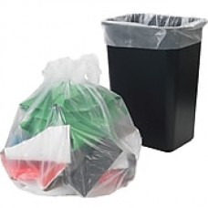 Brighton Professional, Trash Bags, 30-33 Gallon, 33x39, Low Density, 0.9 Mil, Clear, 150 CT