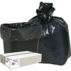 Webster Classic™ 2-Ply Trash Bags, Black, 16 Gallon, 500 Bags/Box