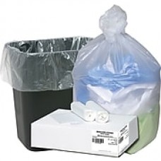 Webster Ultra Plus® Trash Bags, Clear, 16 Gallon, 1,000 Bags/Box