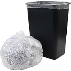 Brighton Professional, Trash Bags, 12-16 Gallon, 24x33, High Density, 8 Mic, Natural, 1000 CT, 20 rolls of 50 bags per roll