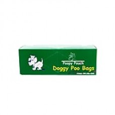 Poopy Pouch Universal Pet Waste Bags, Green, 10 Rolls/Case (PP-RB-200)